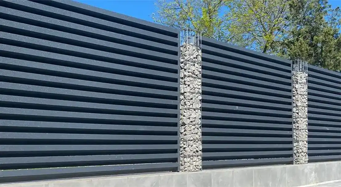 Металевий паркан-жалюзі Rooffix Rhombus від виробника